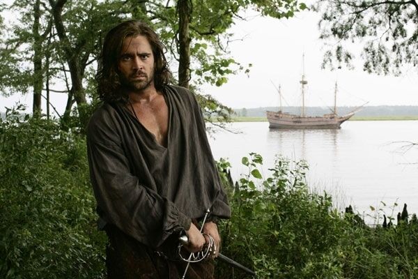 The New World starring Colin Farrell The New World starring Colin Farrell
