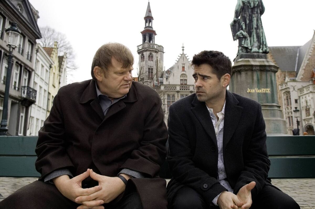 Brendan Gleeson and Colin Farrell star in Martin McDonagh's In Bruges Brendan Gleeson and Colin Farrell star in Martin McDonagh's In Bruges