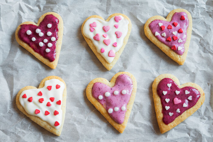 Vanilla and Rosewater Biscuits
