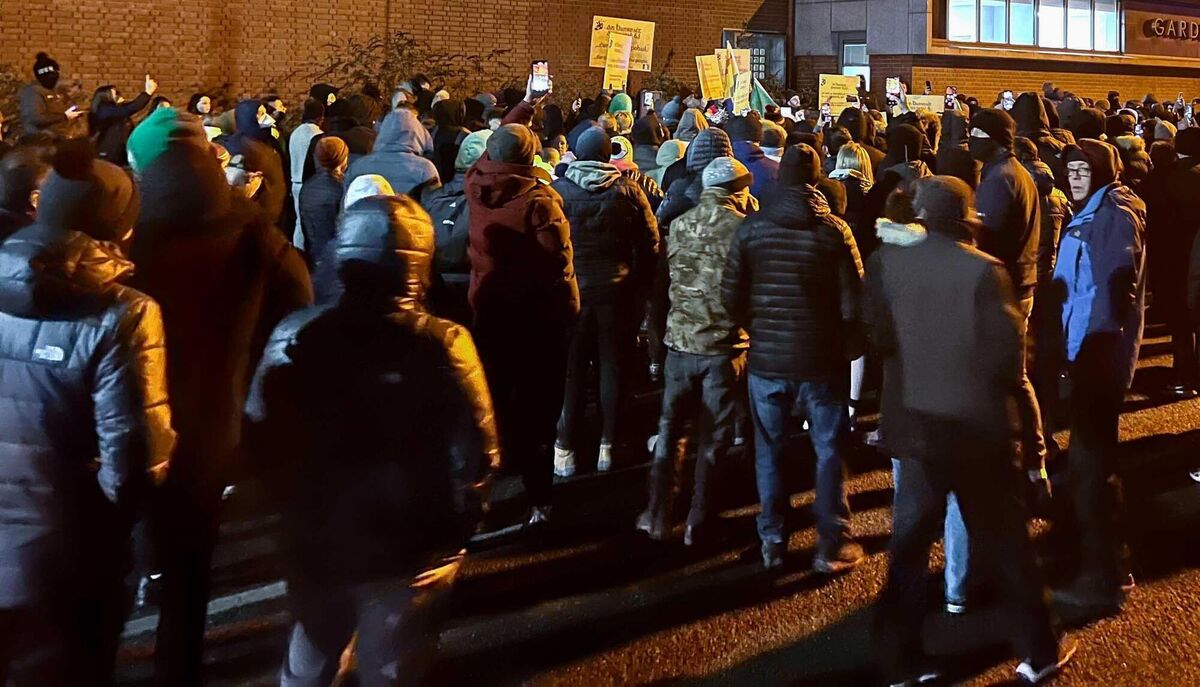 An analysis by the Institute for Strategic Dialogue shows social media has been used to spread anti-migrant messaging in tandem with a wave of protests which has grown since December. Picture: RollingNews.ie An analysis by the Institute for Strategic Dialogue shows social media has been used to spread anti-migrant messaging in tandem with a wave of protests which has grown since December. Picture: RollingNews.ie