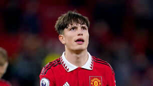 Alejandro Garnacho has made 22 appearance for Manchester United this season (Nick Potts/PA)