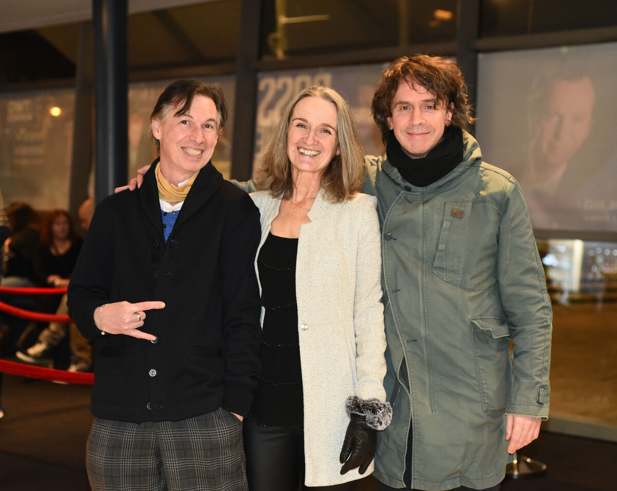 Bobby McIntyre, Niamh Sheehan, and Darragh O'Donnell at the Sultans of Ping 