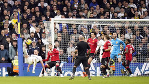 <p>Sickening chants were heard at Elland Road (Danny Lawson/PA)</p>