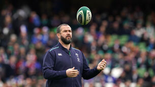 <p>BALANCING ASSETS: Ireland head coach Andy Farrell.</p>