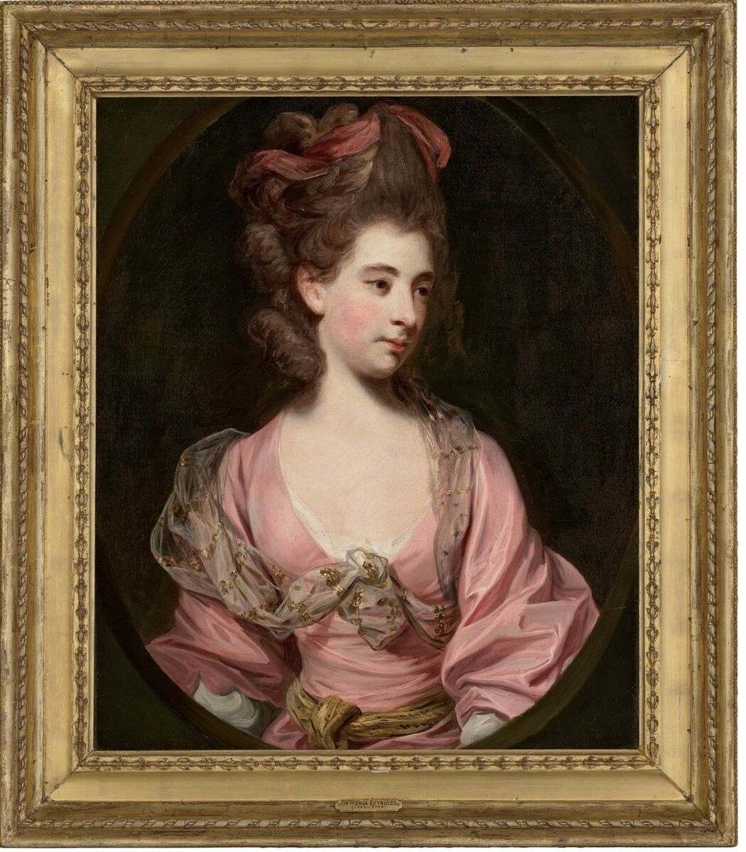 Mrs Elizabeth Sheridan by Joshua Reynolds.