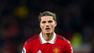<p>On-loan midfielder Marcel Sabitzer feels ‘big things’ lie ahead for Manchester United (Martin Rickett/PA)</p>
