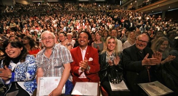 Oh Happy Days…at the Killarney Convention Centre, where three citizenship ceremonies took place on Monday. Oh Happy Days…at the Killarney Convention Centre, where three citizenship ceremonies took place on Monday.