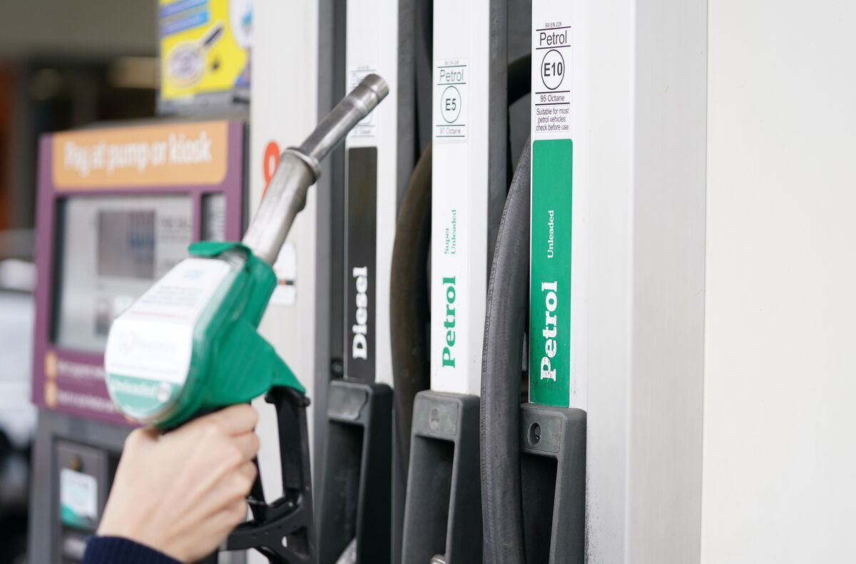 In March 2022, the Government introduced an excise duty cut of 20c per litre on petrol and 15c on diesel. It is thought they now plan to phase our that subvention. File Picture: PA In March 2022, the Government introduced an excise duty cut of 20c per litre on petrol and 15c on diesel. It is thought they now plan to phase our that subvention. File Picture: PA