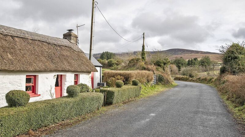 Buy your Valentine 'Rose's Cottage' - the tiny thatch love-nest is a smoking hot snip at €139k