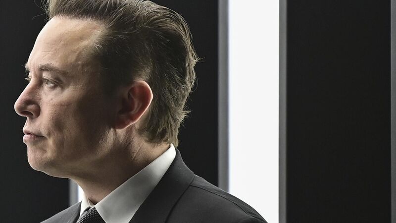 Elon Musk, Tesla CEO, at the opening of the Tesla factory Berlin Brandenburg in Gruenheide, Germany, in March 22, 2022. The CEO claims 3 million Teslas have been sold worldwide