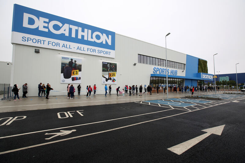  Decathlon's Ballymun Dublin store. Is also opening shortly  in Limerick and is scouting locations in Cork and elsewhere.