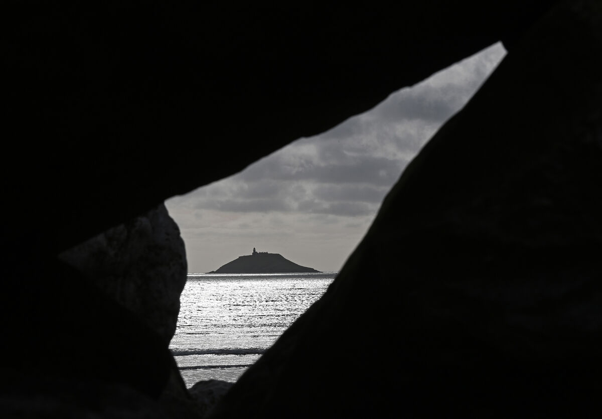 A study of Ballycotton Island on the East Cork coastline framed in the February afternoon sunlight. Picture: Denis Minihane.