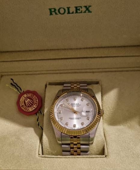 One of the Rolex watches seized. Picture: Garda Info/ Twitter One of the Rolex watches seized. Picture: Garda Info/ Twitter