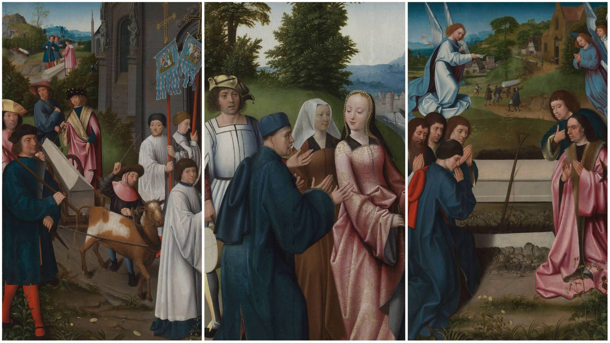 The Dymphna Altarpiece: Flemish artist portrayed a tragic Irish story