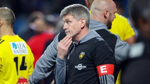 <p>ROAD WIN: La Rochelle's Irish coach Ronan O'Gara looks on at the end of the French Top14 rugby union match between Castres Olympique and Stade Rochelais (La Rochelle) at The Pierre-Fabre Stadium in Castres. Pic: Charly Triballeau/AFP via Getty Images</p>