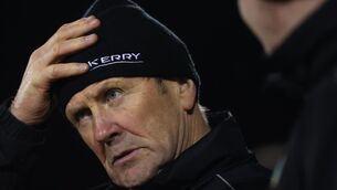 <p>CHASTENING: Kerry's manager Jack O'Connor. Pic: INPHO/James Crombie</p>