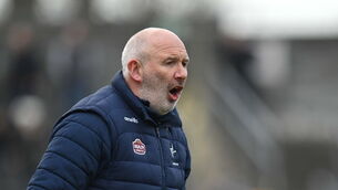 <p>UP AND RUNNING: Kildare manager Glenn Ryan. Picture: Seb Daly/Sportsfile</p>
