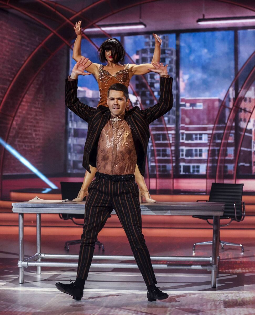 Glee Star Damian McGinty with dance partner Kylee Vincent Glee Star Damian McGinty with dance partner Kylee Vincent