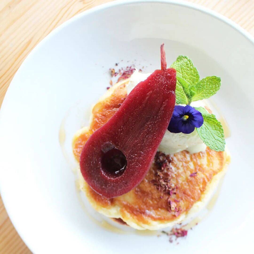 Good Day Deli's pancake offering