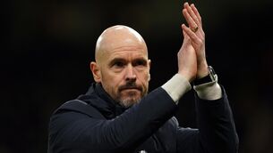 <p>BIG PERFORMANCE: Erik ten Hag has urged Manchester United to produce their best performance on Thursday. Pic: Martin Rickett/PA</p>