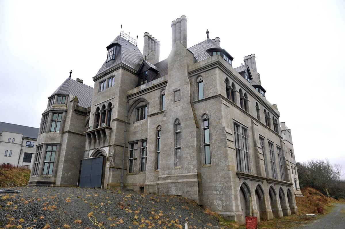 Dunboy Castle, bought last year by Press Up