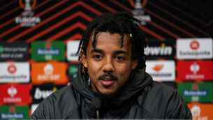 Jules Kounde does not feel he is lucky to be playing in Barcelona’s second leg against Manchester United (Martin Rickett/PA)