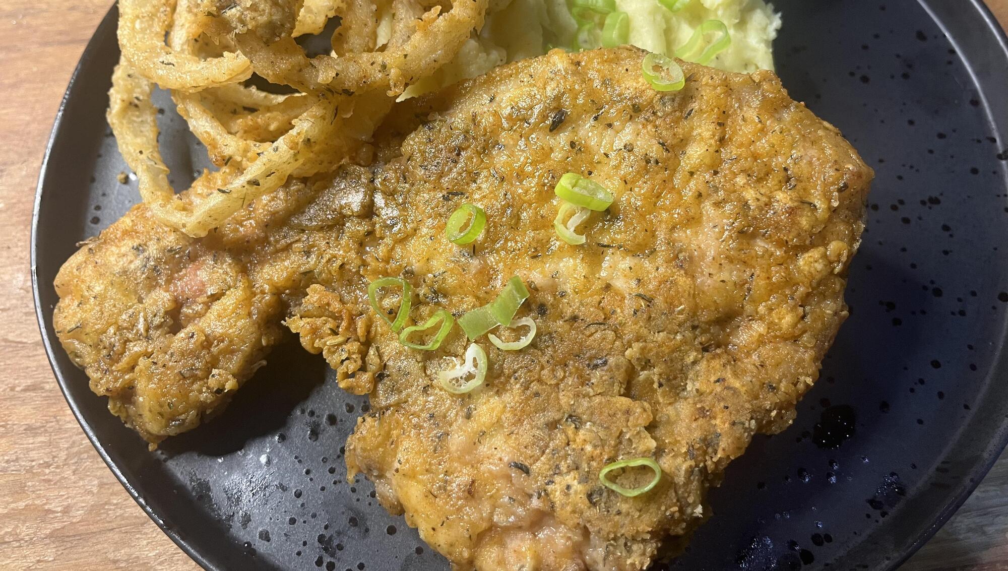 Cooking with Colm O'Gorman: buckle up for Southern-Fried Pork Chops