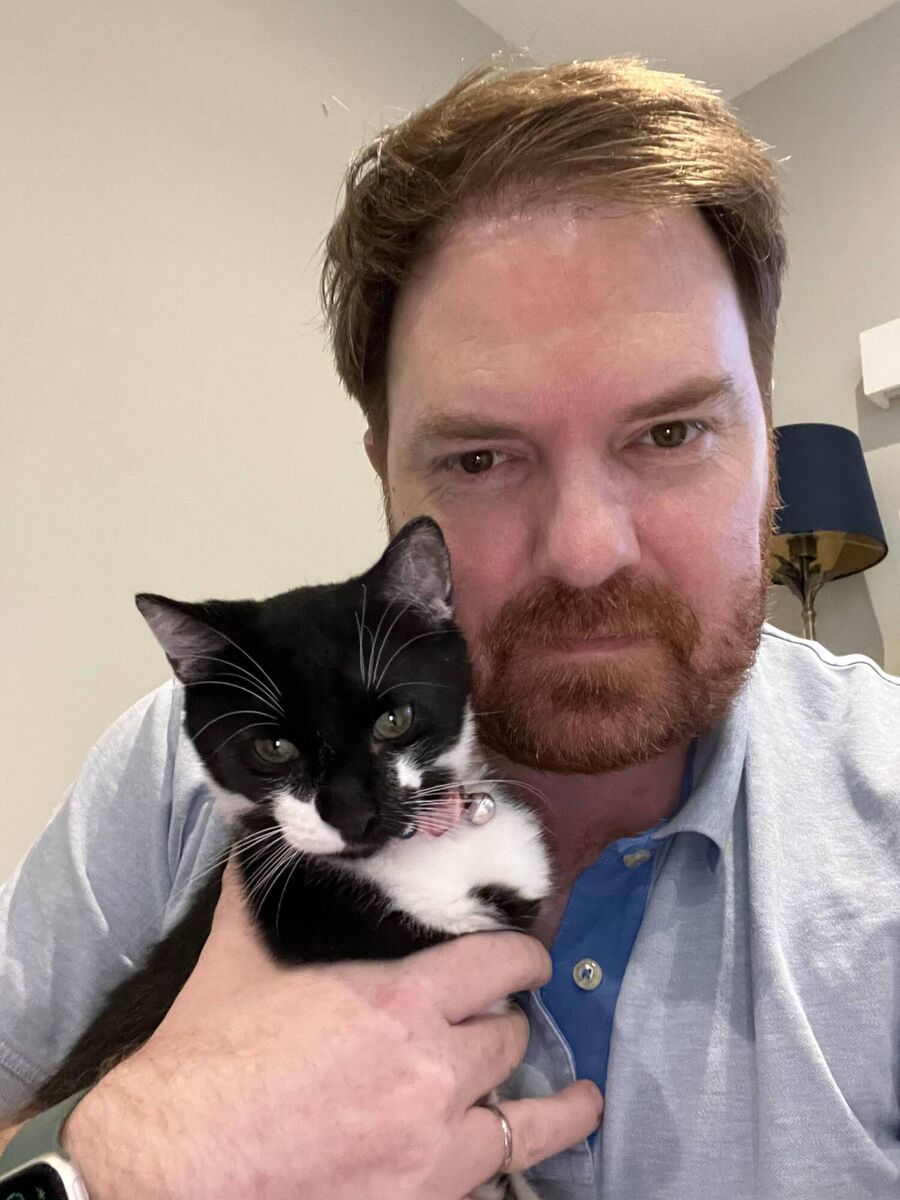 Bernard O'Shea and Jingles.