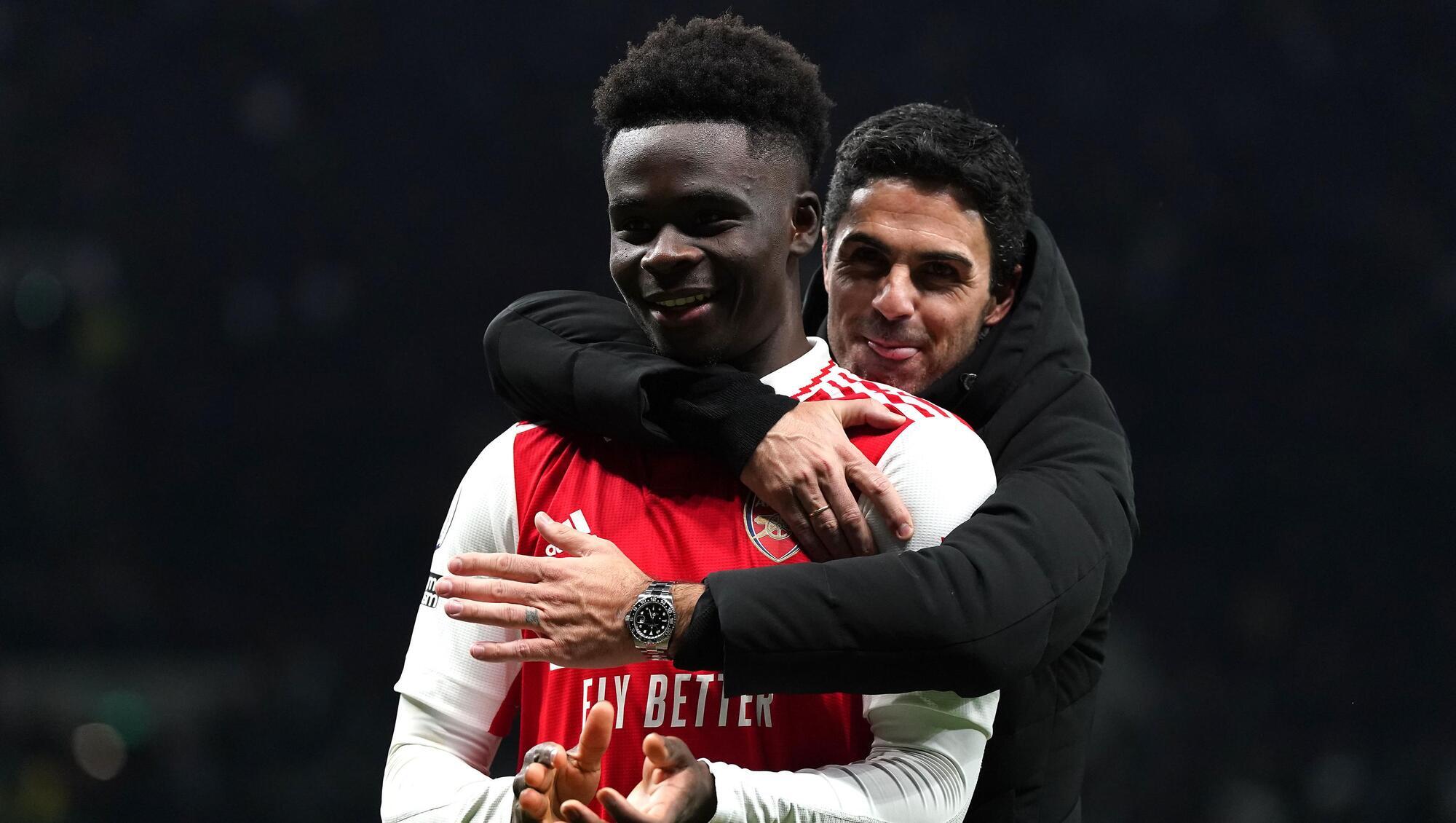Arteta: Saka has been kicked since he was 10. This isn't very different