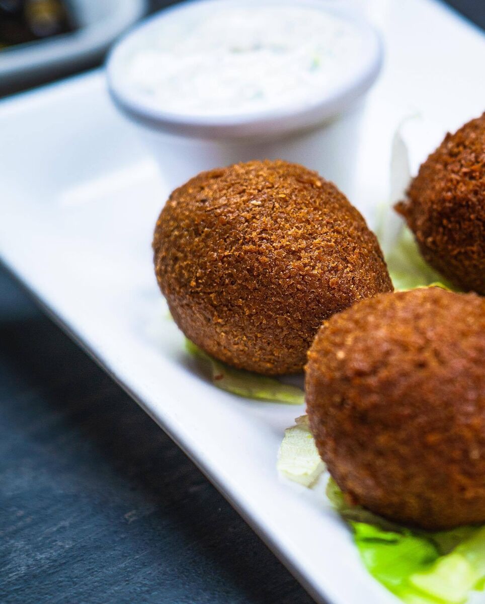 Falafel bites at Umi Falafel, Cork Falafel bites at Umi Falafel, Cork