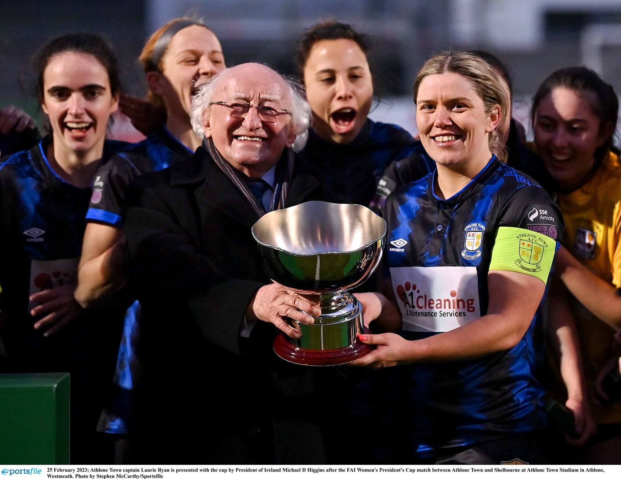 Athlone Town win inaugural women's President's Cup