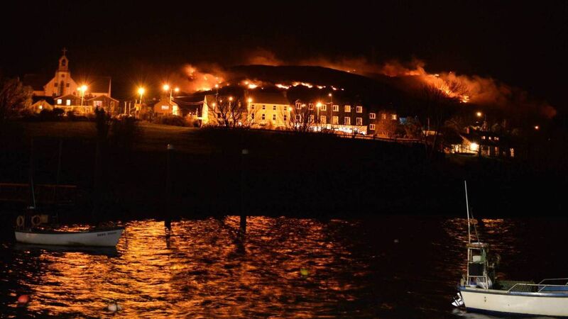 West Cork firefighters save crucial radar installation while tackling 20 wildfires at weekend West Cork firefighters save crucial radar installation while tackling 20 wildfires at weekend