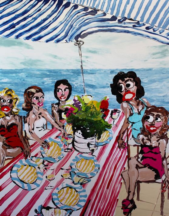 Celeste's Liquid Lunch with Friends by Mary Ronayne.