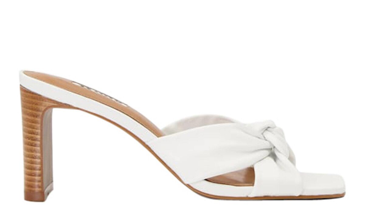 Dune London Knot Detail Leather Mules, Arnotts, €125 Dune London Knot Detail Leather Mules, Arnotts, €125