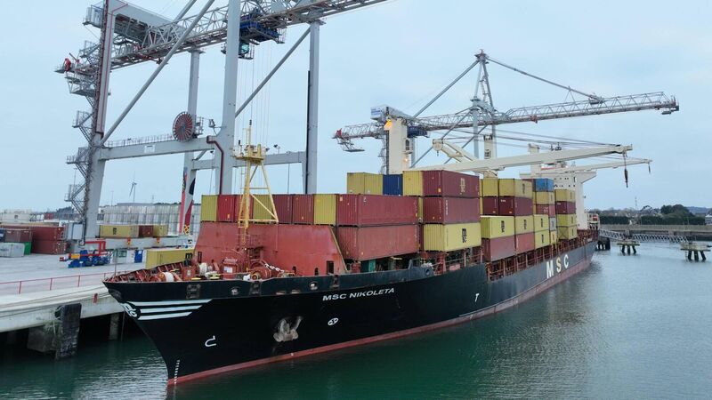 Port of Cork welcomes first MSC direct freight service