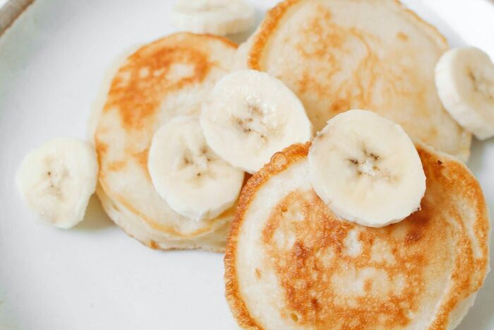 Banana Coconut Pancakes
