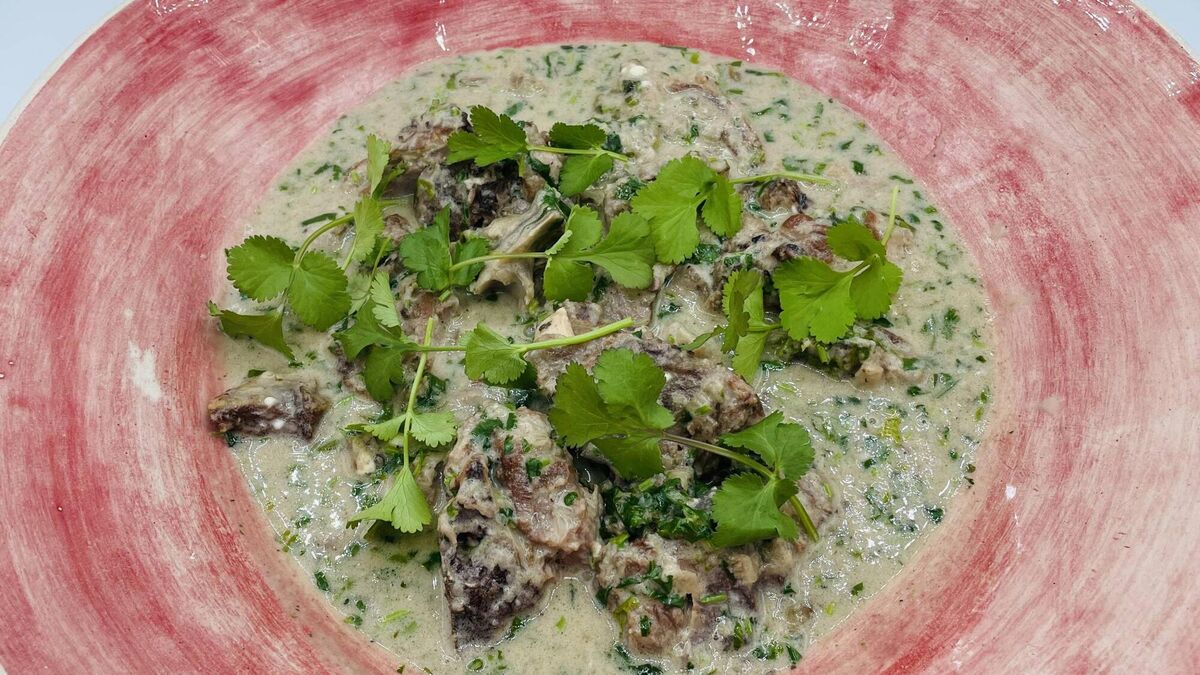 Kashmiri Lamb Korma with Green Coriander