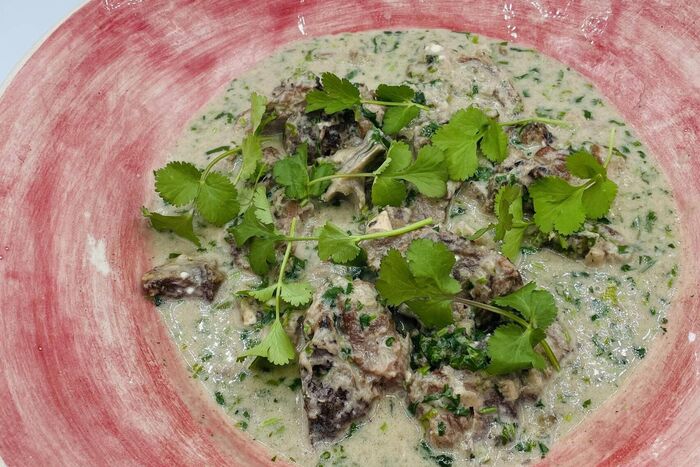Kashmiri Lamb Korma with Green Coriander