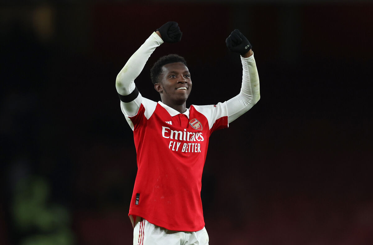 Arteta has genuine depth to call on these days with Eddie Nketiah and Thomas Partey both introduced from the bench to help down Everton.Pic: Thomas Ash