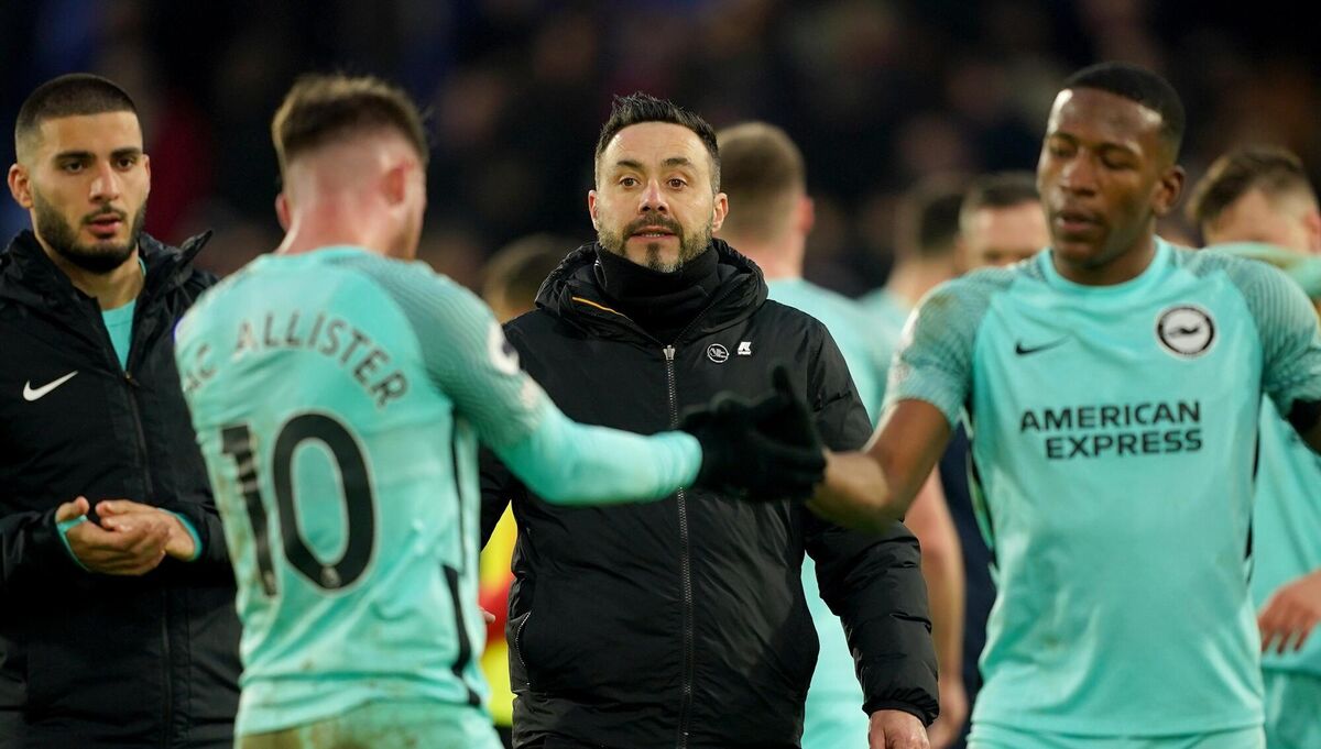 Brighton currently sit eigth in the league.