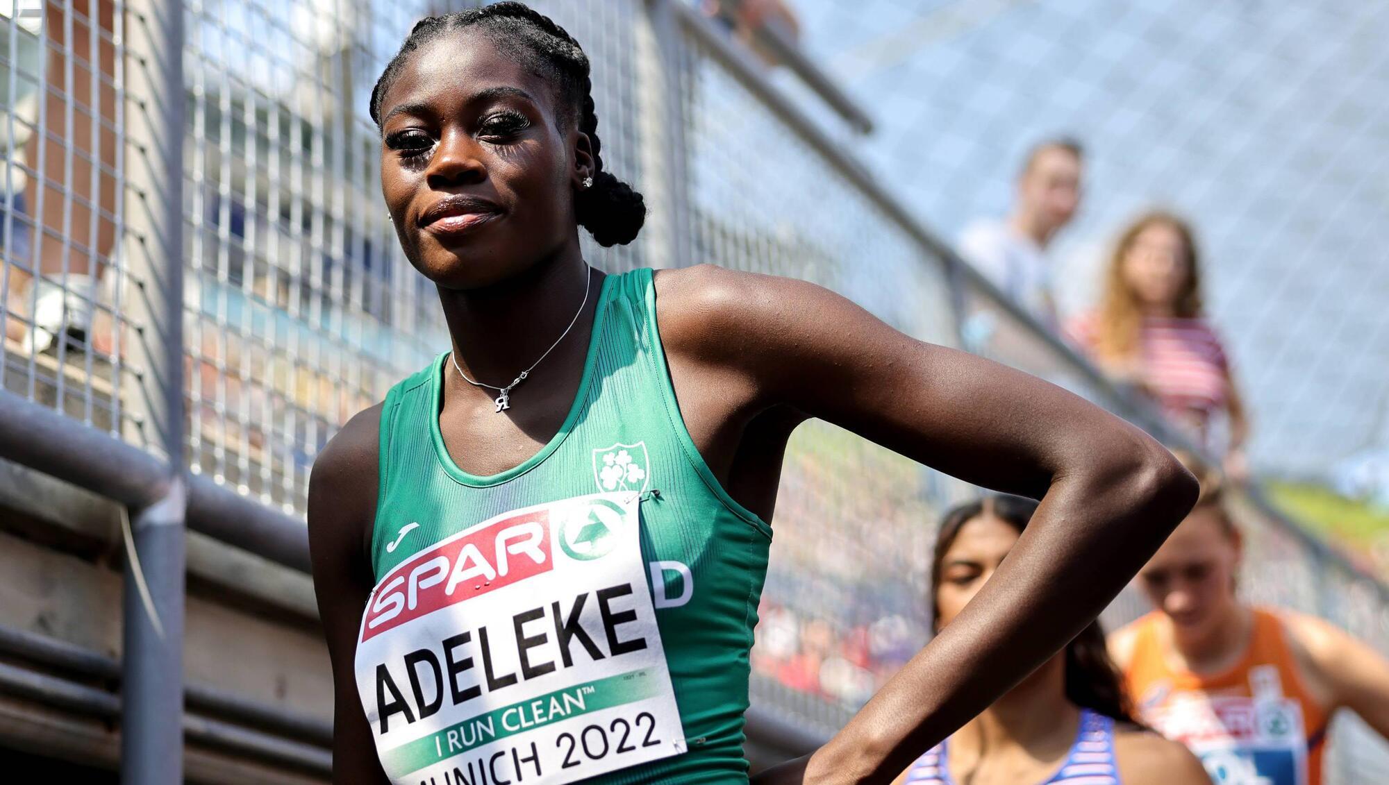 Rhasidat Adeleke is fast becoming an icon for modern Ireland