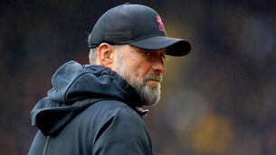 <p>REBUILD OR BUST?: Liverpool manager Jurgen Klopp finds himself at a crossroads. Pic: PA Photo</p>