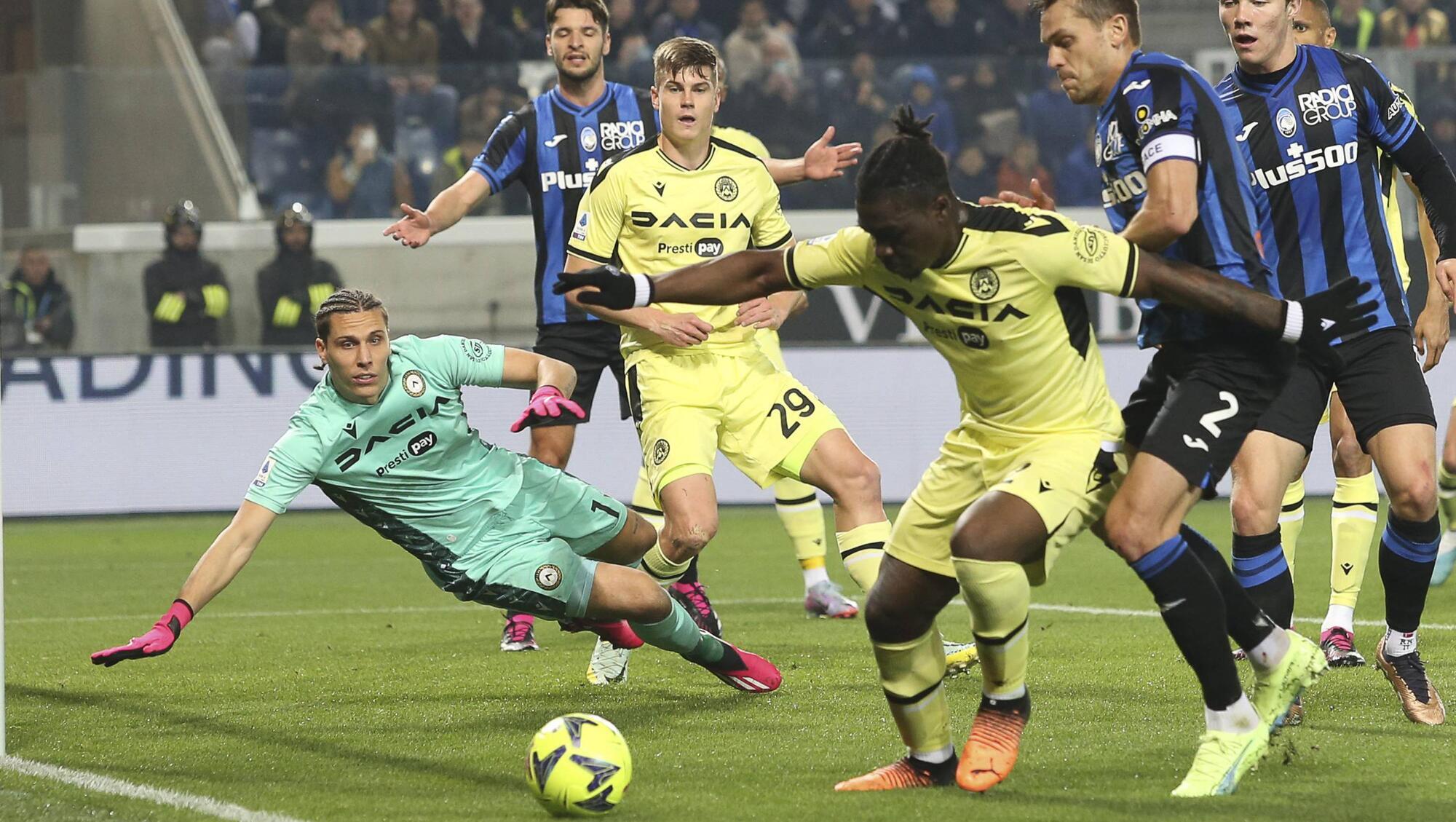 Irish starlet Ebosele makes first Serie A start as Udinese frustrate Atalanta 
