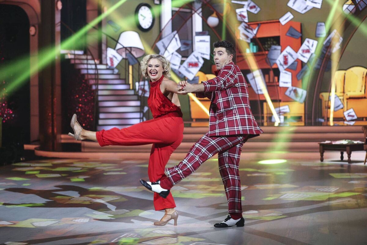 Carl Mullan and Emily Barker during the Dancing with the Stars quarter finals. Picture : Kyran O’Brien/kobpix Carl Mullan and Emily Barker during the Dancing with the Stars quarter finals. Picture : Kyran O’Brien/kobpix
