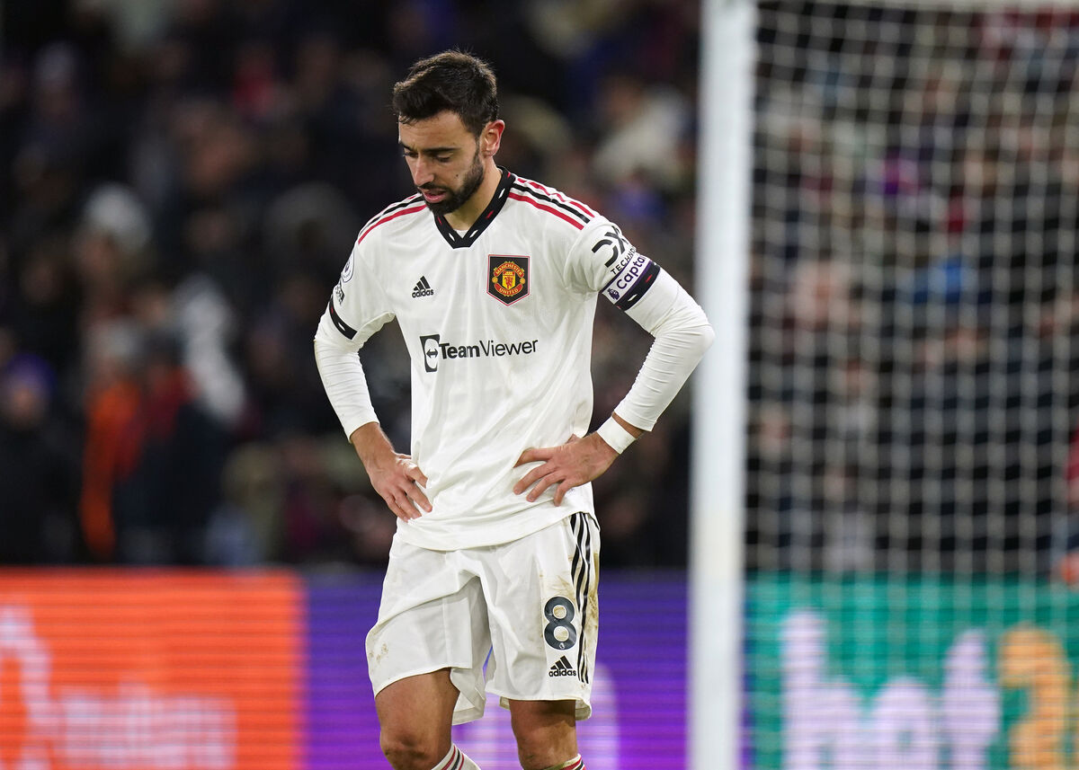 This was far from Bruno Fernandes’ finest afternoon in a Manchester United shirt