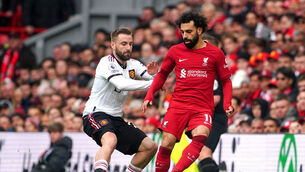 <p>Luke Shaw apologised for a "completely unacceptable", "embarrassing" and "disgraceful" 7-0 loss at Liverpool that he says cannot be allowed to derail Manchester United's season. Picture: Peter Byrne/PA Wire.</p>