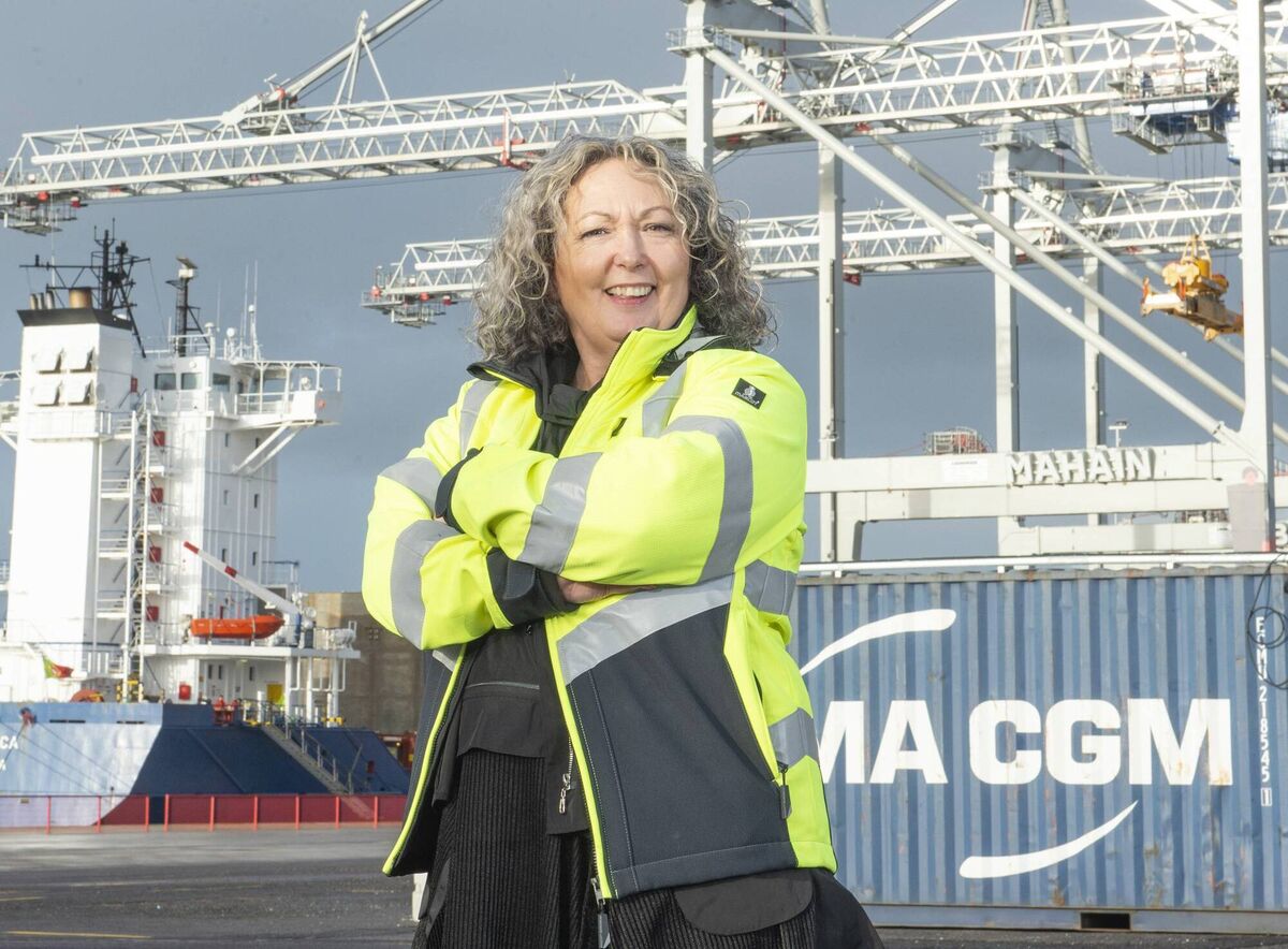 JoAnne Salmon at the Port of Cork JoAnne Salmon at the Port of Cork