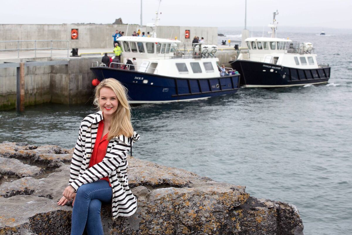 Aoibheann Garrihy: running Baby Beo in Kildare Village. Pic: Arthur Ellis.