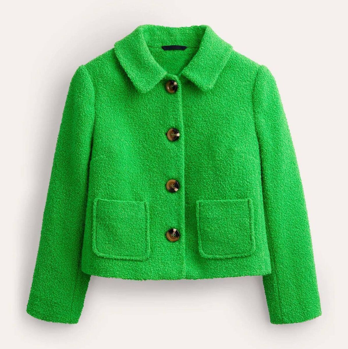 Textured Cropped Wool Jacket, Boden, €110 Textured Cropped Wool Jacket, Boden, €110