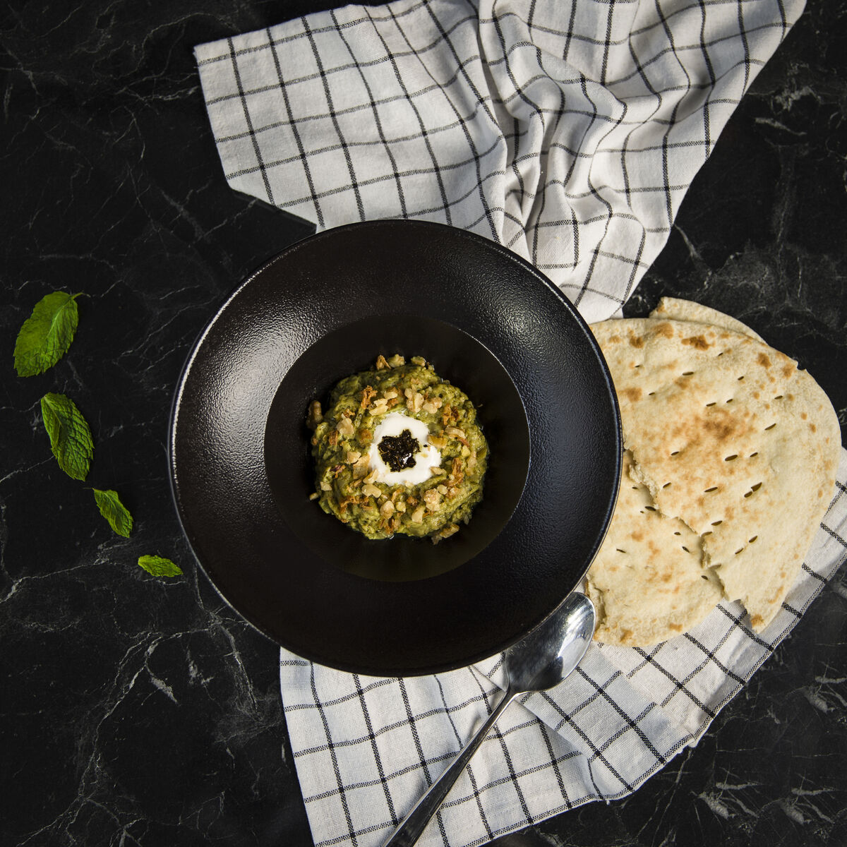 Kashke Bademjan, a famed Persian aubergine dip